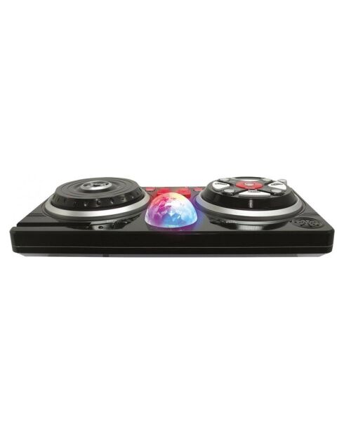 Table de mixage DJ avec écouteurs et boule disco - 3 ans et +