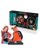 Table de mixage DJ avec écouteurs et boule disco - 3 ans et +