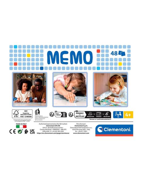 Memo La Reine des Neiges - 4 ans et +