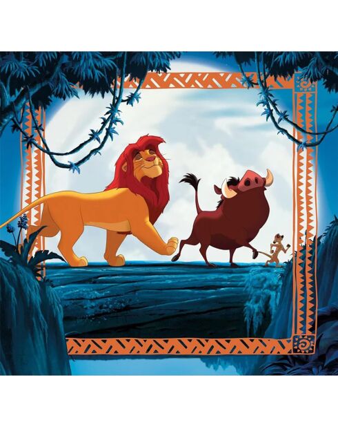 Puzzle Le Roi Lion - 3x48 pièces