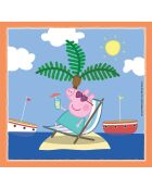 Puzzle Peppa Pig - 3x48 pezzi