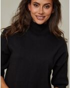 Mahouca schwarzer Pullover