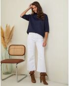 Mahouca marineblauer Pullover