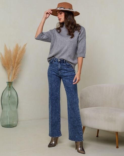 Mahouca dunkelgrauer Pullover