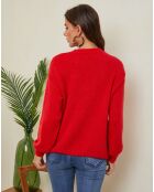 Maglione rosso Letenye