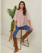 Maglione rosa Letavertes