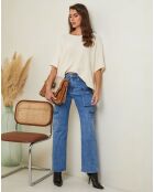 Ecrufarbener Pullover Letavertes