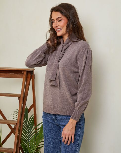 Pull Igal taupe