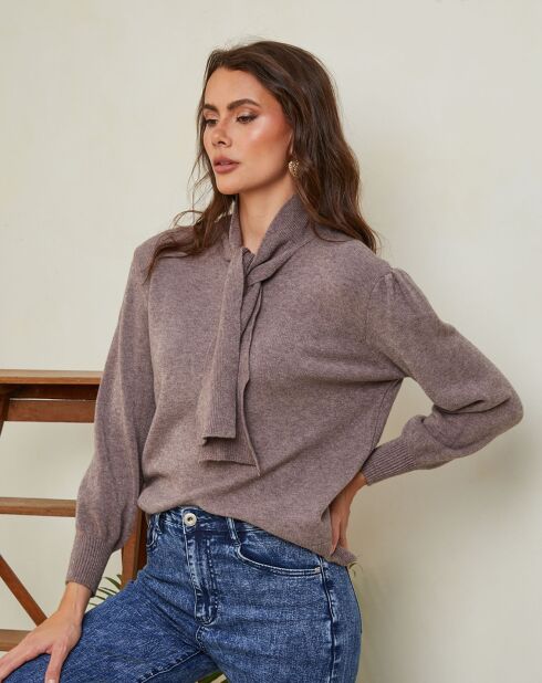 Pull Igal taupe