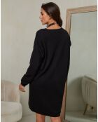 Ibrany schwarzes Kleid