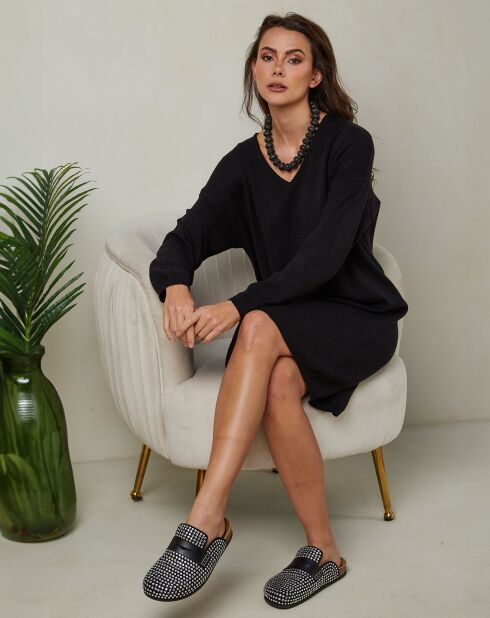 Ibrany schwarzes Kleid