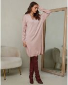 Ibrany rosafarbenes Kleid