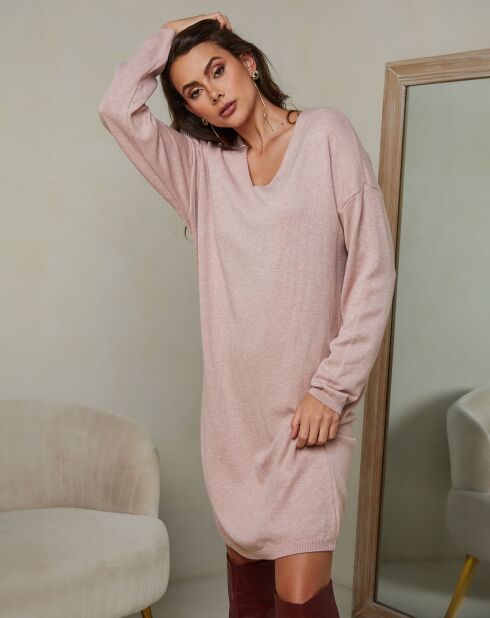 Ibrany rosafarbenes Kleid