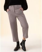 Pantalon Helena pied de poule