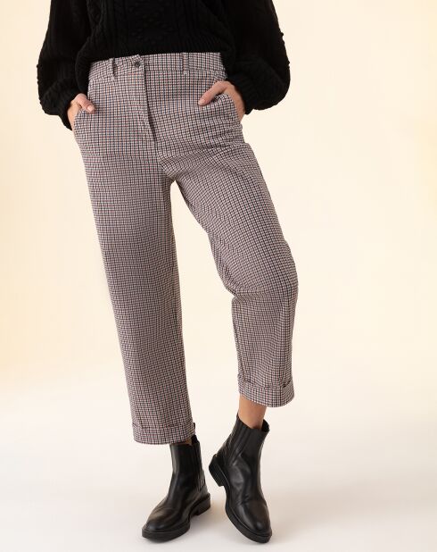 Pantalon Helena pied de poule