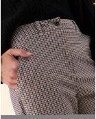 Pantalon Helena pied de poule