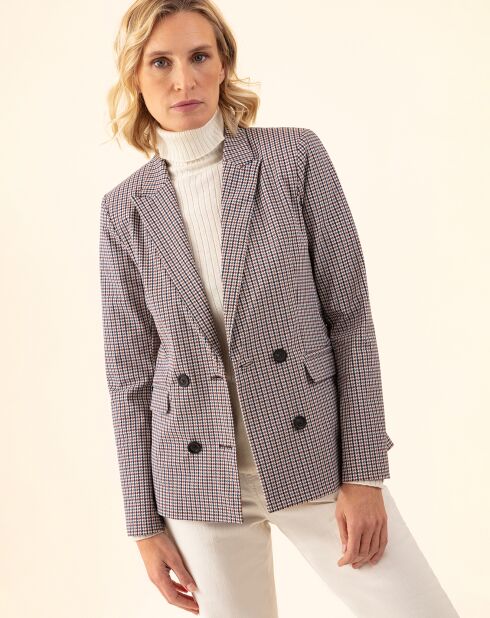 Veste Laurel pied e poule