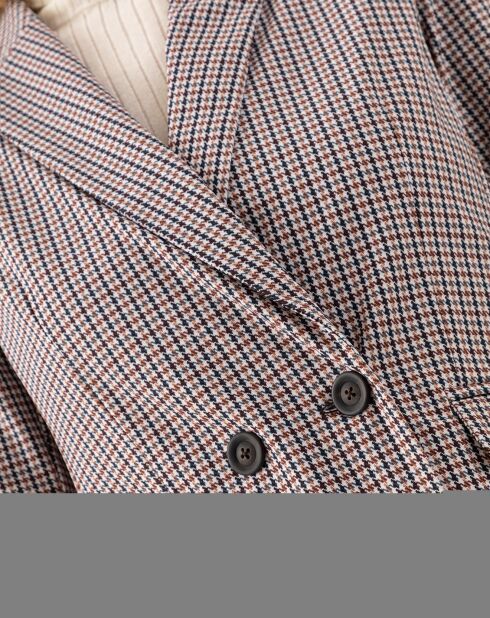 Veste Laurel pied e poule