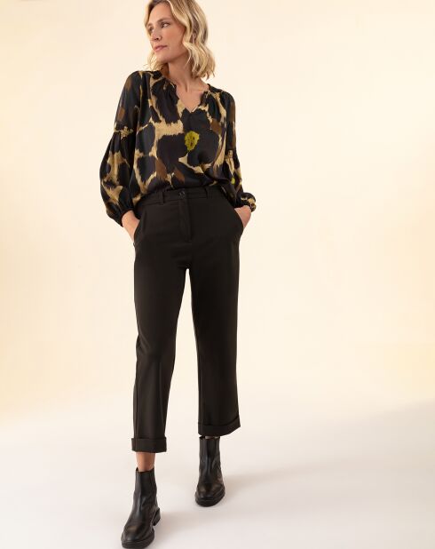 Pantalon Irena kaki