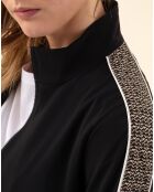Blouson Wild noir/tweed