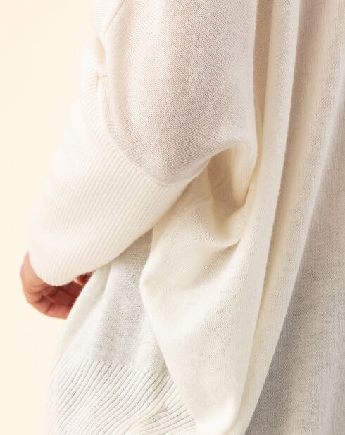 Pull en Laine mélangée Tobby écru