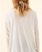 Pull en Laine mélangée Tobby écru