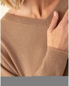 Pull en Laine mélangée Tobby camel