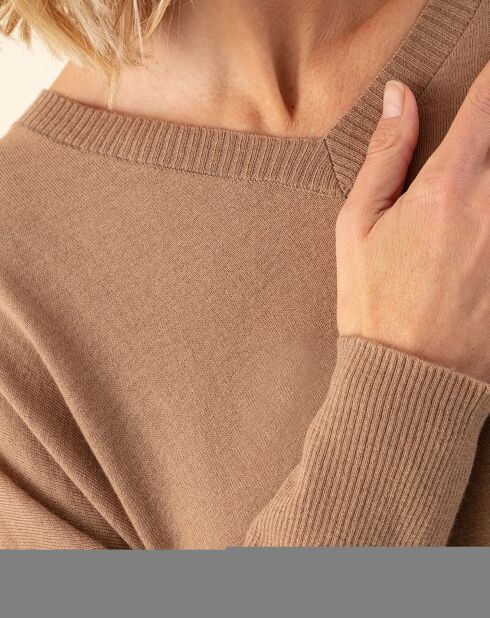 Pull en Laine mélangée Tobby camel