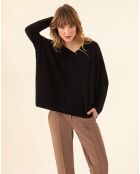 Pull en Laine mélangée Tobby noir