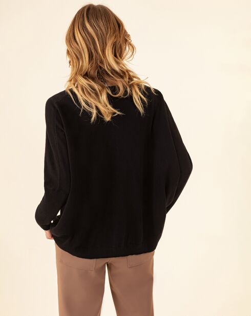 Pull en Laine mélangée Tobby noir