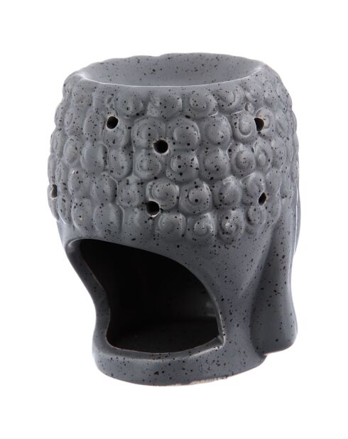 Set van 4 Buddha parfumbranders in willekeurige kleuren - 9x10,5x11 cm