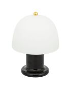 Lampe LED Rick noire - 16x16x21 cm
