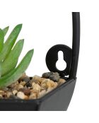 Plante à suspendre Imy  noire - 30x7x41 cm