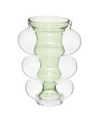 Matali grüne Doppelvase - 25,5x35 cm
