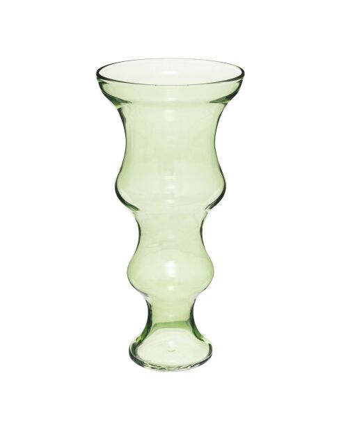 Vase double Matali vert - 25.5x35 cm