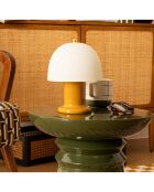 Lampe LED Rick jaune - 16x16x21 cm