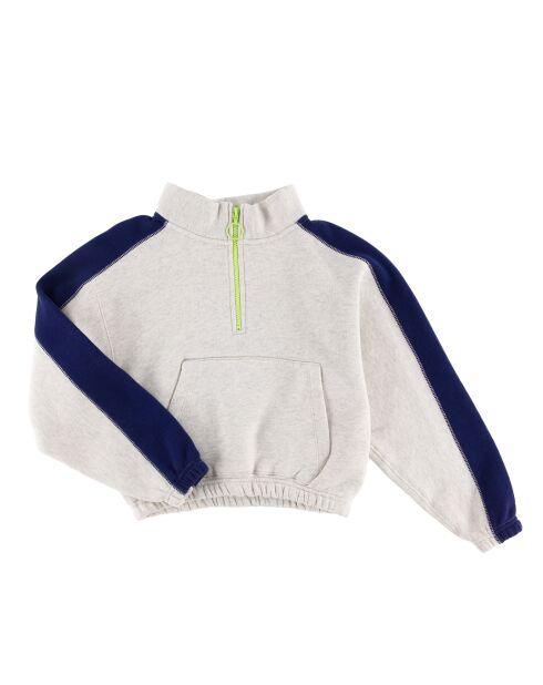 Felpa Fozzie blu/bianca