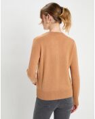 Cardigan Zacao camel