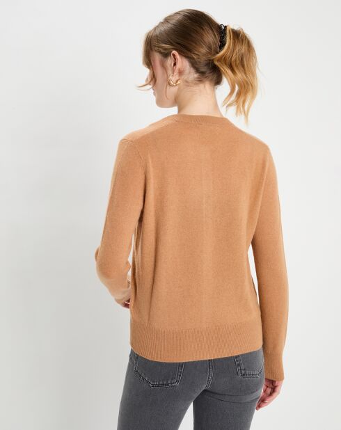 Cardigan Zacao camel