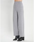 Pantalon 100% Cachemire Large Zalcov gris