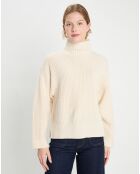 Pull en Laine & Cachemire Sydney écru