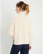 Pull en Laine & Cachemire Sydney écru