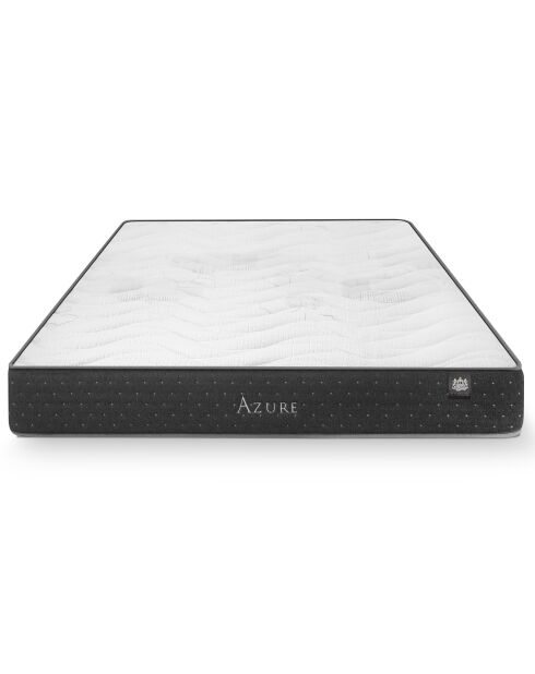 Matelas Azure gris bleu/blanc - 160x200 cm