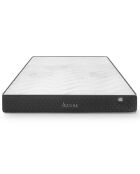 Ensemble matelas et 2 sommiers Azure gris bleu/blanc - 2x80x200 cm
