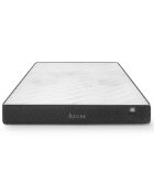 Ensemble matelas et 2 sommiers Azure gris bleu/blanc - 2x90x200 cm