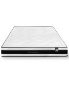 Ensemble matelas et sommier Continental gris/blanc - 140x200 cm