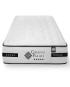 Matelas Grand Palais gris/blanc - 90x190 cm