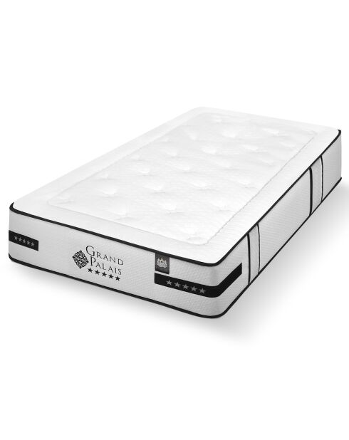 Matelas Grand Palais gris/blanc - 90x200 cm