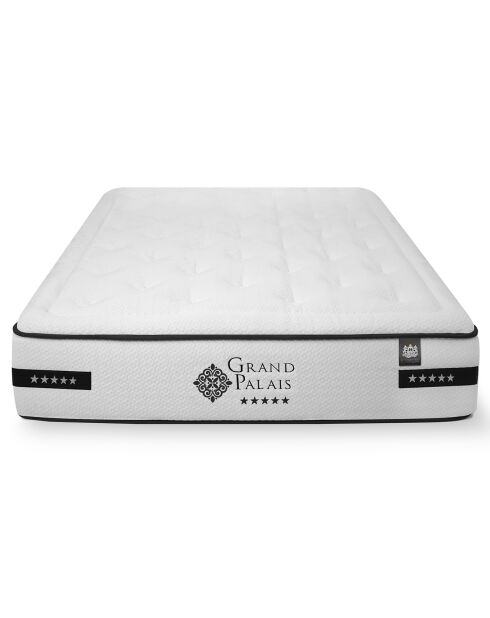 Matelas Grand Palais gris/blanc - 140x200 cm