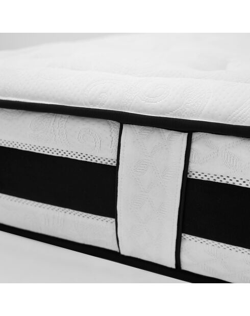 Matelas Continental gris/blanc - 160x200 cm